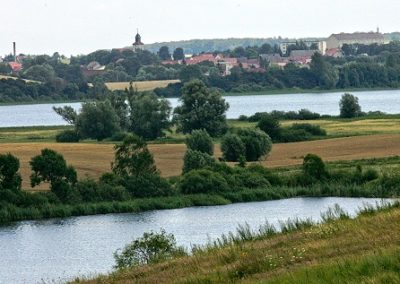 Fürstenwerder - Blick über die Seenlandschaft